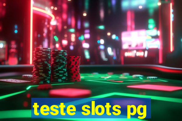 teste slots pg